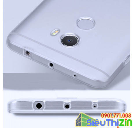 Ốp lưng Xiaomi Redmi 4 silicone trong suốt 