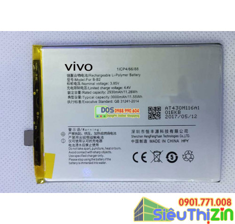 pin điện thoại vivo v5s