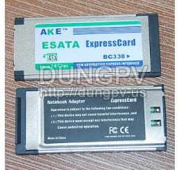 Express card 34mm to esata AKE v2