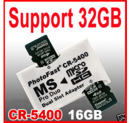 MicroSD to MS Pro Duo Adapter