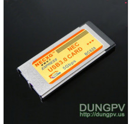 Express card 34 mm to 2 usb3.0 v2