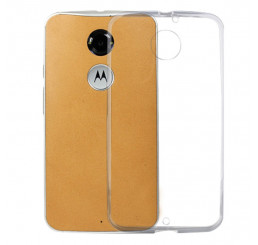Ốp lưng Motorola Moto G2 ( Moto G 2nd Gen) trắng trong suốt  silicone 